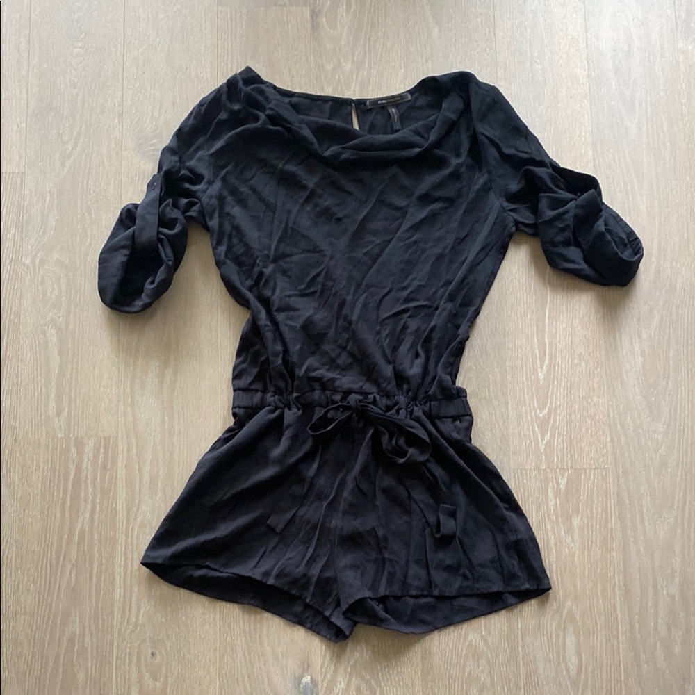 BCBGMaxAzria Black Romper